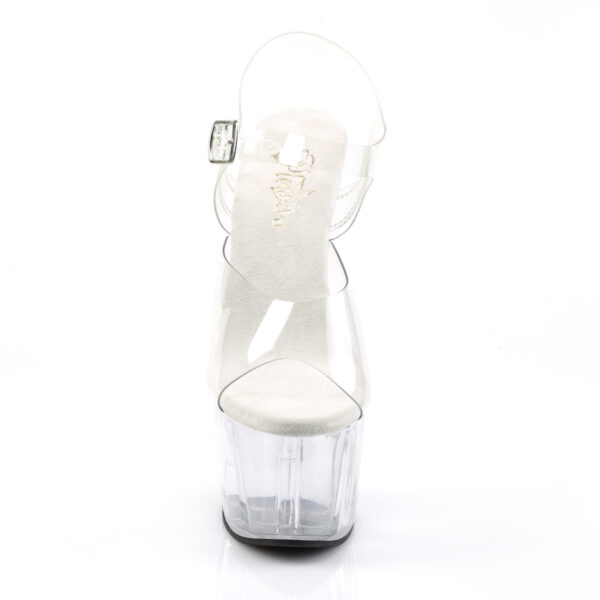 7" Heel, 2 3/4" PF Ankle Strap Sandal - Image 2