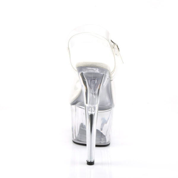 7" Heel, 2 3/4" PF Ankle Strap Sandal - Image 4