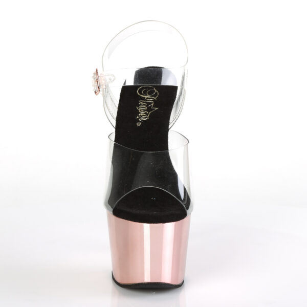 7" Heel, 2 3/4" PF Ankle Strap Sandal - Image 2