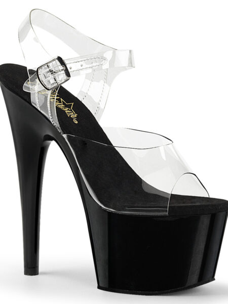 7" Heel, 2 3/4" PF Ankle Strap Sandal