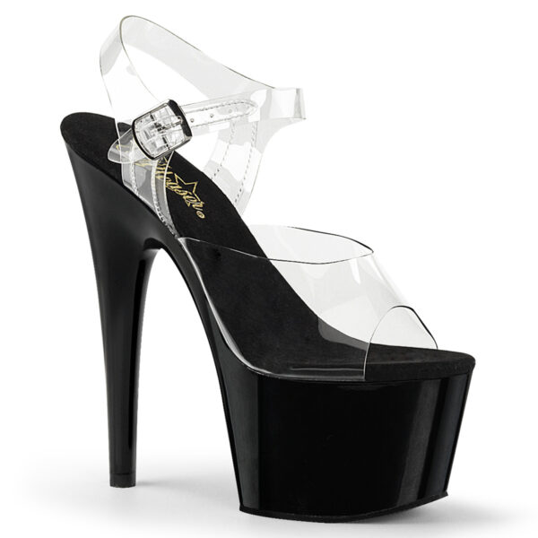 7" Heel, 2 3/4" PF Ankle Strap Sandal