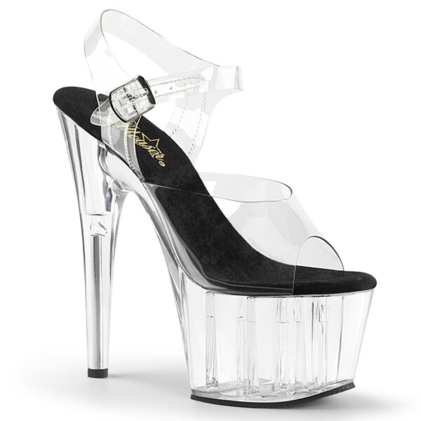 7" Heel, 2 3/4" PF Ankle Strap Sandal
