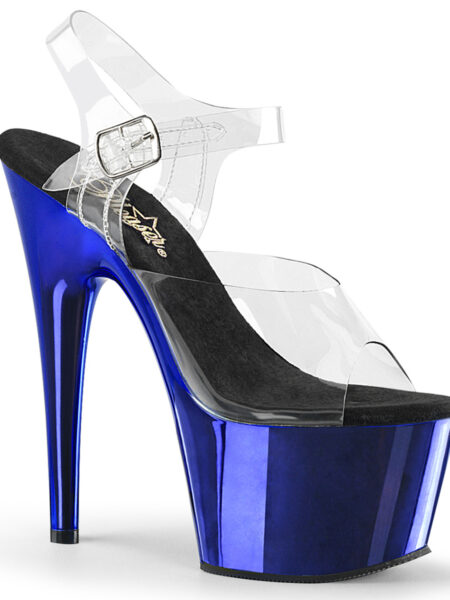 7" Heel, 2 3/4" PF Ankle Strap Sandal