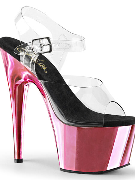 7" Heel, 2 3/4" PF Ankle Strap Sandal