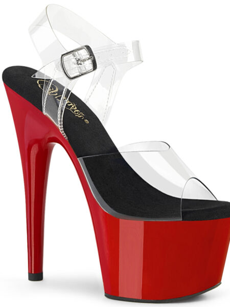 7" Heel, 2 3/4" PF Ankle Strap Sandal
