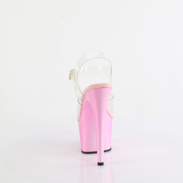 7" Heel, 2 3/4" PF Ankle Strap Sandal - Image 4