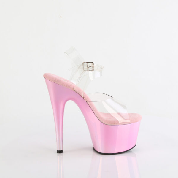 7" Heel, 2 3/4" PF Ankle Strap Sandal - Image 5