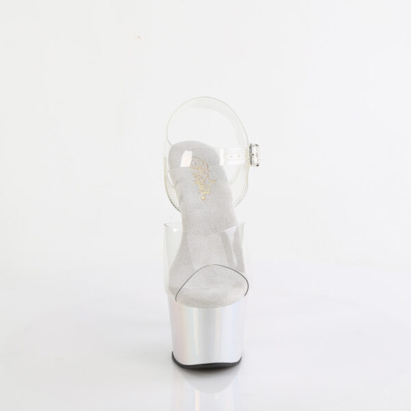 7" Heel, 2 3/4" PF Ankle Strap Sandal - Image 2