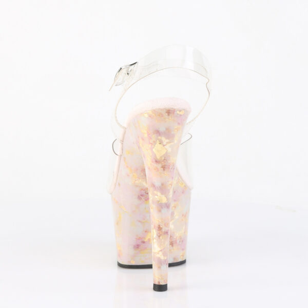 7" Heel, 2 3/4" PF Ankle Strap Sandal - Image 4