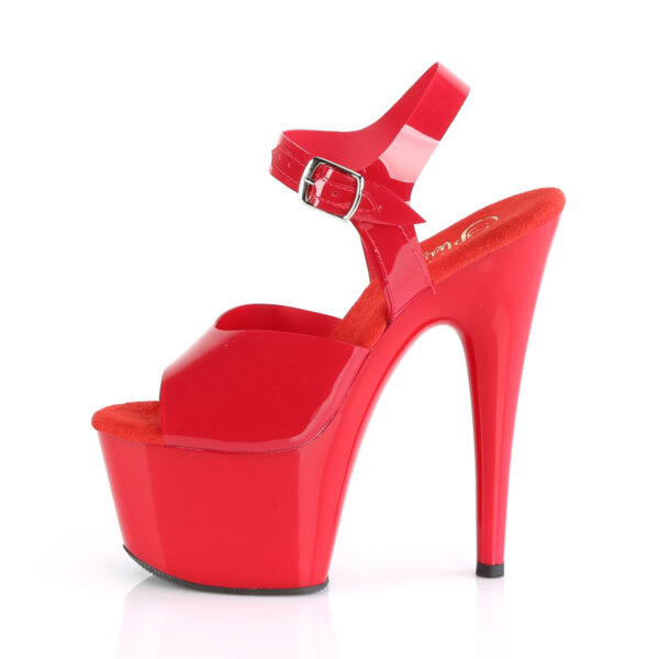 7" Heel, 2 3/4" PF Ankle Strap Sandal - Image 3