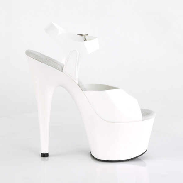 7" Heel, 2 3/4" PF Ankle Strap Sandal - Image 5