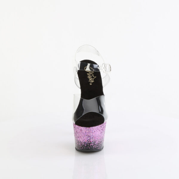 7" Heel, 2 3/4" PF Ankle Strap Sandal - Image 2