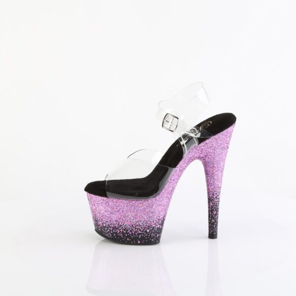 7" Heel, 2 3/4" PF Ankle Strap Sandal - Image 3