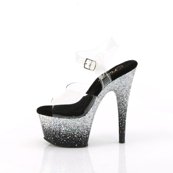7" Heel, 2 3/4" PF Ankle Strap Sandal - Image 3