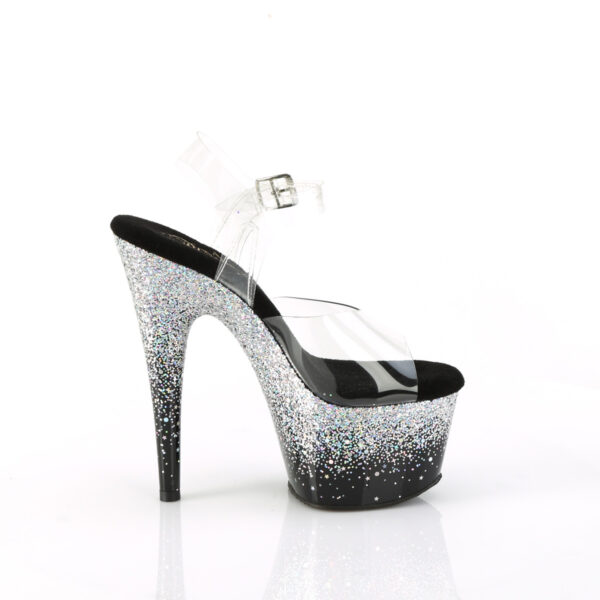 7" Heel, 2 3/4" PF Ankle Strap Sandal - Image 5