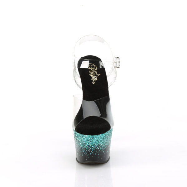 7" Heel, 2 3/4" PF Ankle Strap Sandal - Image 2
