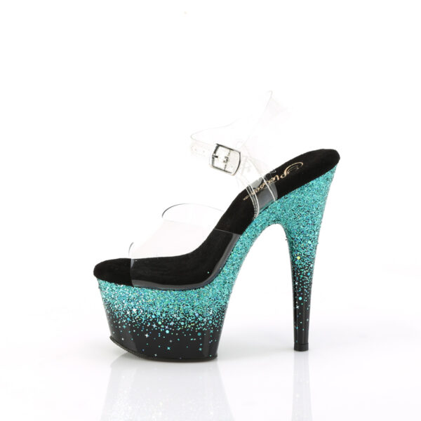 7" Heel, 2 3/4" PF Ankle Strap Sandal - Image 3