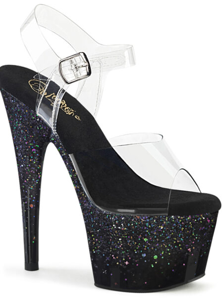 7" Heel, 2 3/4" PF Ankle Strap Sandal