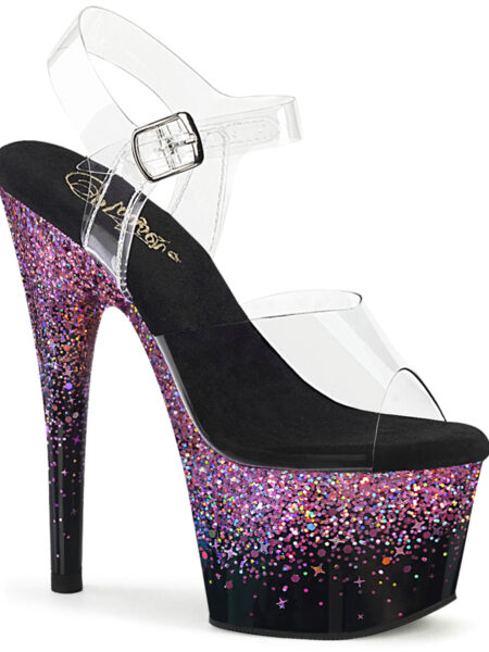 7" Heel, 2 3/4" PF Ankle Strap Sandal