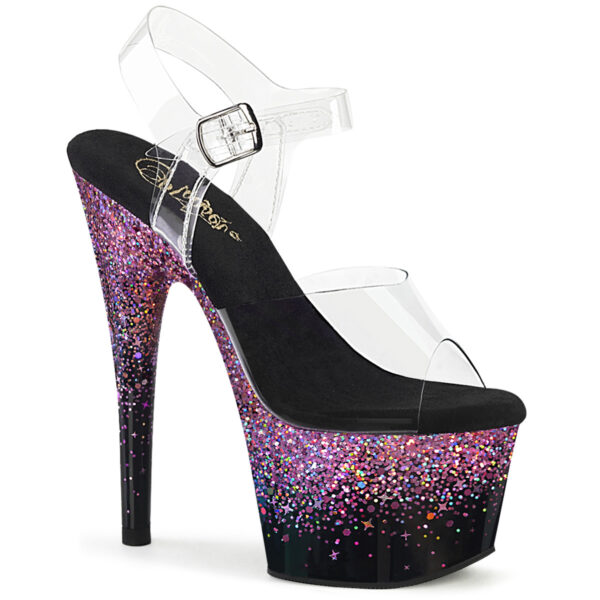 7" Heel, 2 3/4" PF Ankle Strap Sandal