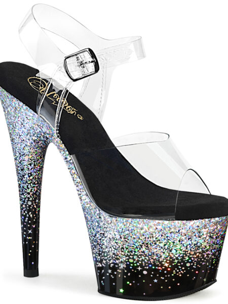 7" Heel, 2 3/4" PF Ankle Strap Sandal