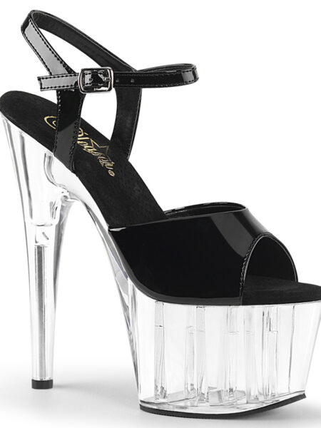 7" Heel, 2 3/4" PF Ankle Strap Sandal
