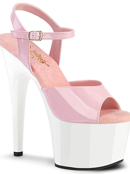 7" Heel, 2 3/4" PF Ankle Strap Sandal