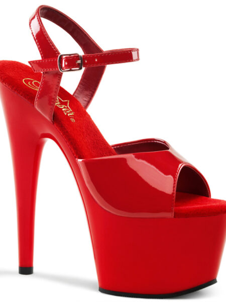 7" Heel, 2 3/4" PF Ankle Strap Sandal