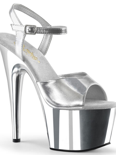 7" Heel, 2 3/4" PF Ankle Strap Sandal