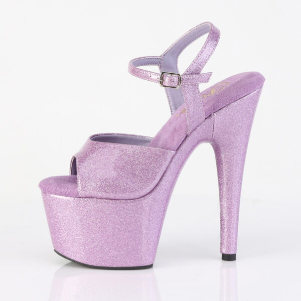 7" Heel, 2 3/4" PF Ankle Strap Sandal - Image 3