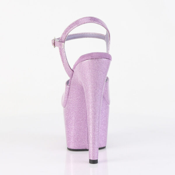 7" Heel, 2 3/4" PF Ankle Strap Sandal - Image 4