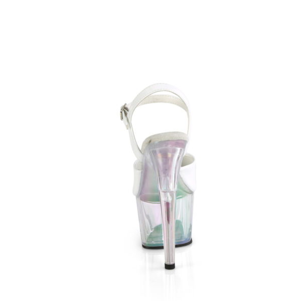 7" Heel, 2 3/4" Tinted PF Ankle Strap Sandal - Image 4