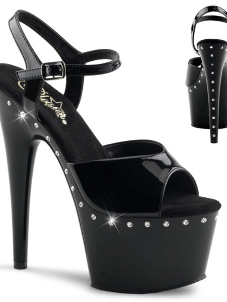 7" Heel, 2 3/4" PF Ankle Strap RS Sandal
