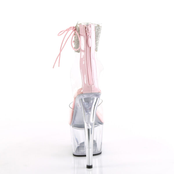 7" Heel, 2 3/4" PF RS Ankle Cuff Sandal, Back Zip - Image 4