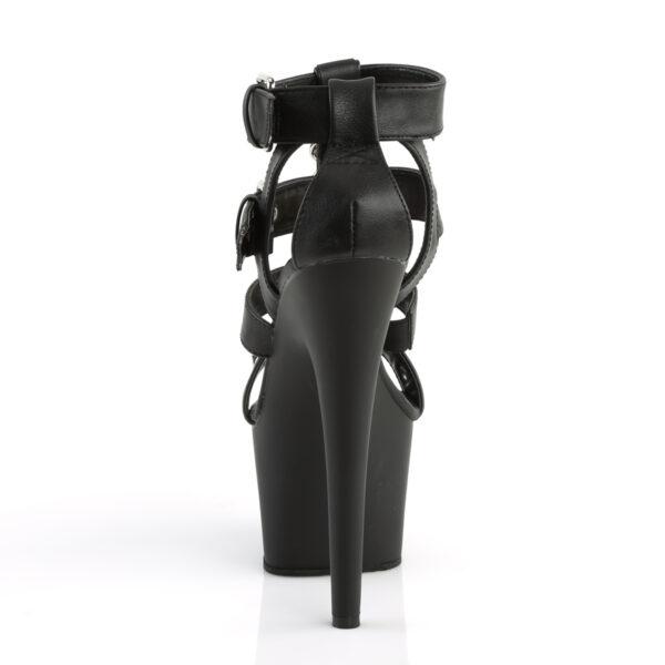7" Heel, 2 3/4" PF T-Strap Close Back Sandal - Image 4