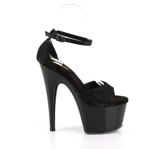 7" Heel, 2 3/4" PF Open Toe Ankle Strap D'Orsay Sandal - Image 5
