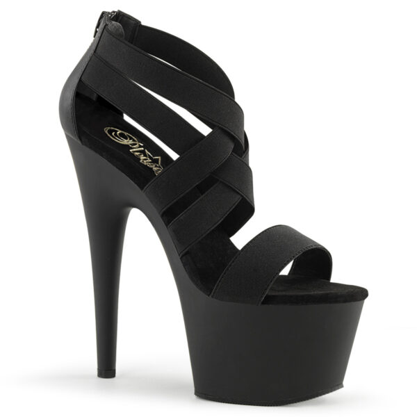 7" Heel, 2 3/4" PF Criss Cross Sandal