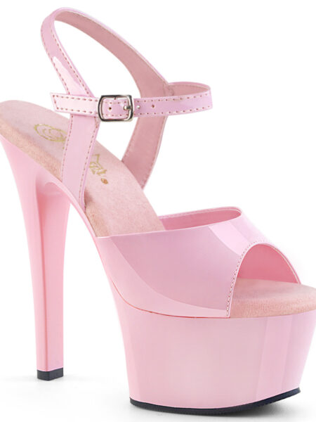 6" Heel, 2 1/4" PF Ankle Strap Sandal