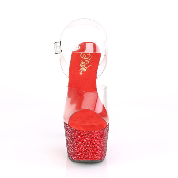7" Heel, 2 3/4" PF Ankle Strap Sandal w/ RS - Image 2
