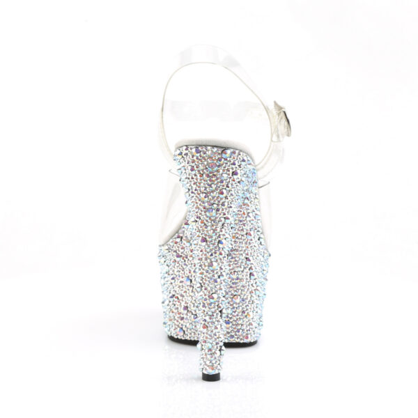 7" Heel, 2 3/4" PF Ankle Strap Sandal w/Multi Sized RS - Image 4