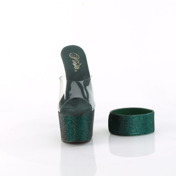 7" Heel, 2 3/4" PF RS Embellished Slide w/Matching Cuff - Image 2