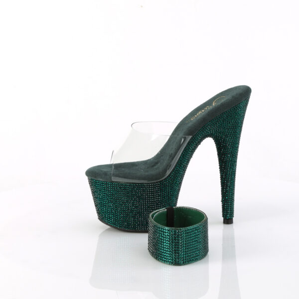 7" Heel, 2 3/4" PF RS Embellished Slide w/Matching Cuff - Image 3