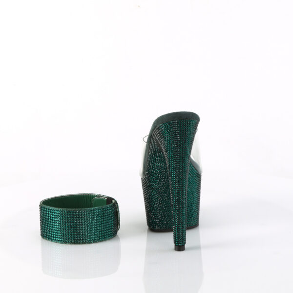 7" Heel, 2 3/4" PF RS Embellished Slide w/Matching Cuff - Image 4