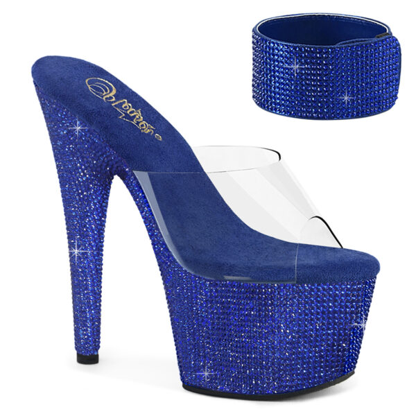 7" Heel, 2 3/4" PF RS Embellished Slide w/Matching Cuff