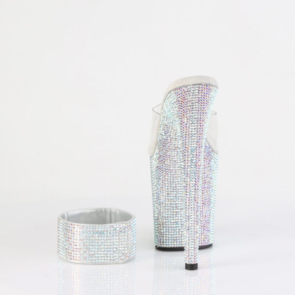 8" Heel, 4" PF RS  Embellished Slide w/ Matching Cuff - Image 4