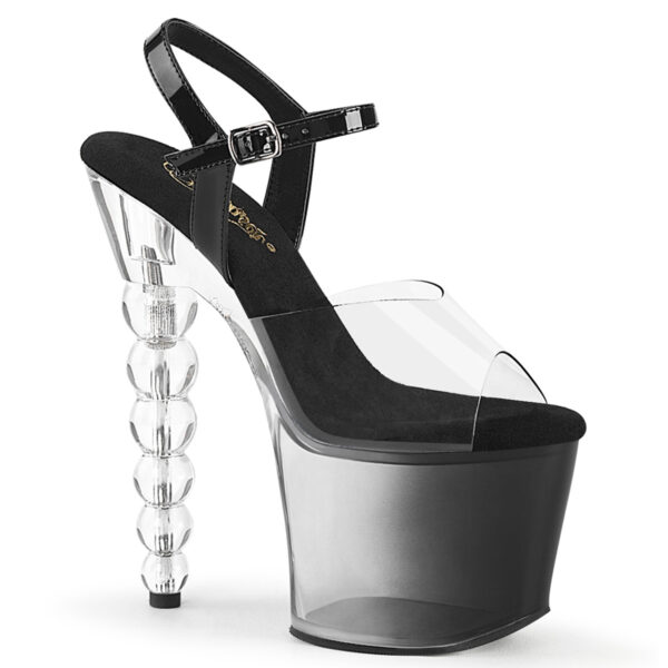 7" Heel, 2 3/4" PF Ankle Strap Sandal