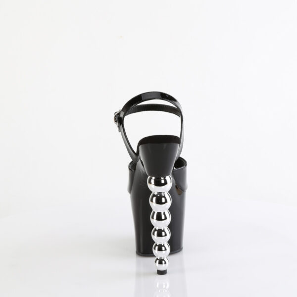 7" Beaded Heel, 3 1/4" PF Ankle Strap Sandal - Image 4