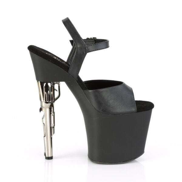 **7 1/2" Gun Heel, 3 1/2" PF Ankle Strap Sandal - Image 5