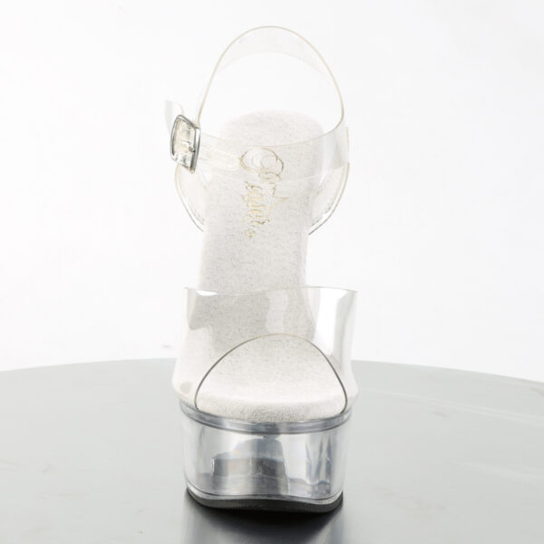 6" Ankle Strap PF Sandal W/RS On Heel - Image 2