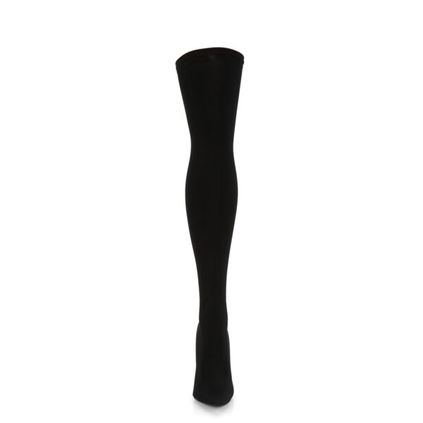 5" Stretch Pull-On Thigh High Boot - Image 2